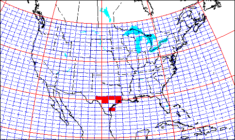 70cm grid map